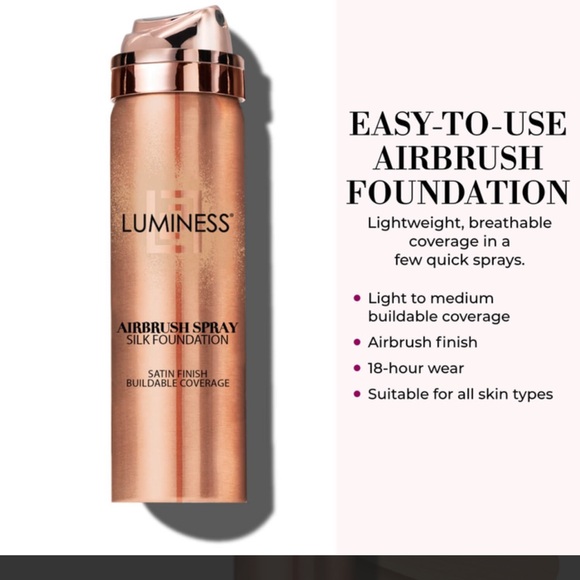 Airbrush Spray Silk Foundation - Medium 040 NWT - Picture 2 of 11